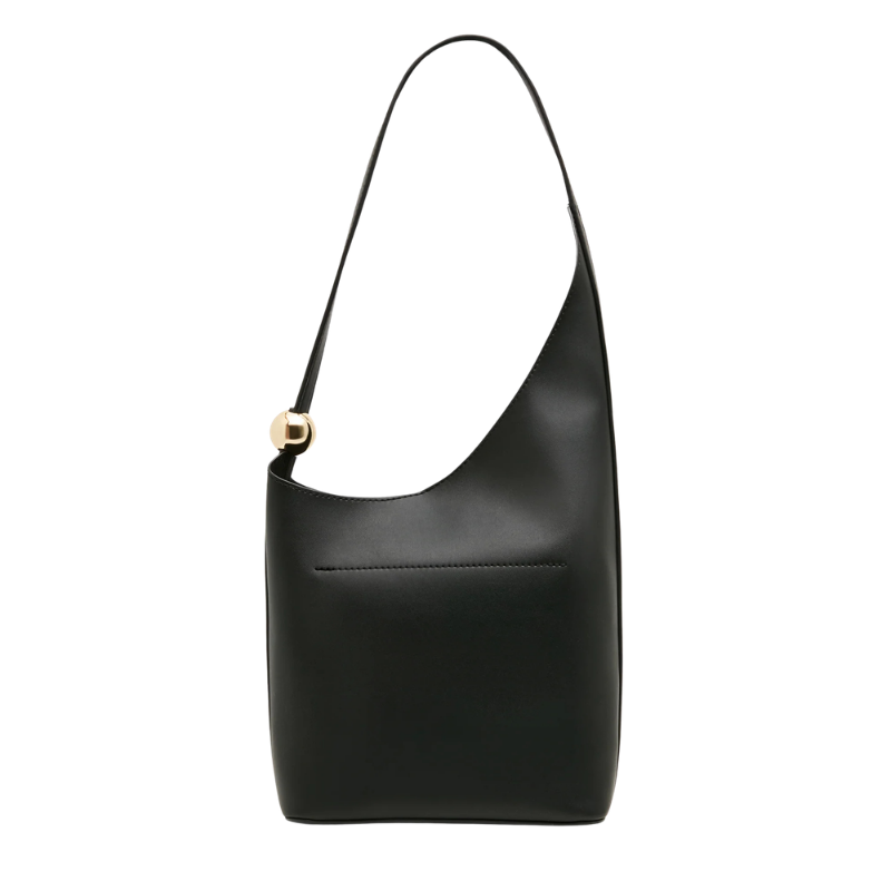 Highfashion Handbags Black Tall Shoulder Bag for Women | Everyday Handbag - Image 2