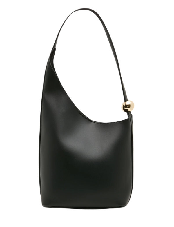 Highfashion Handbags Black Tall Shoulder Bag for Women | Everyday Handbag