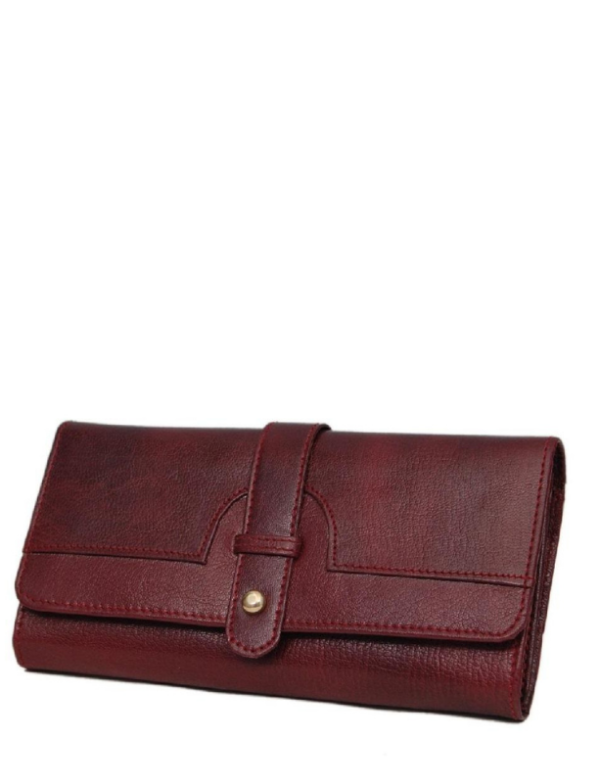 HighFashion Handbags Burgundy Envelope Clutch